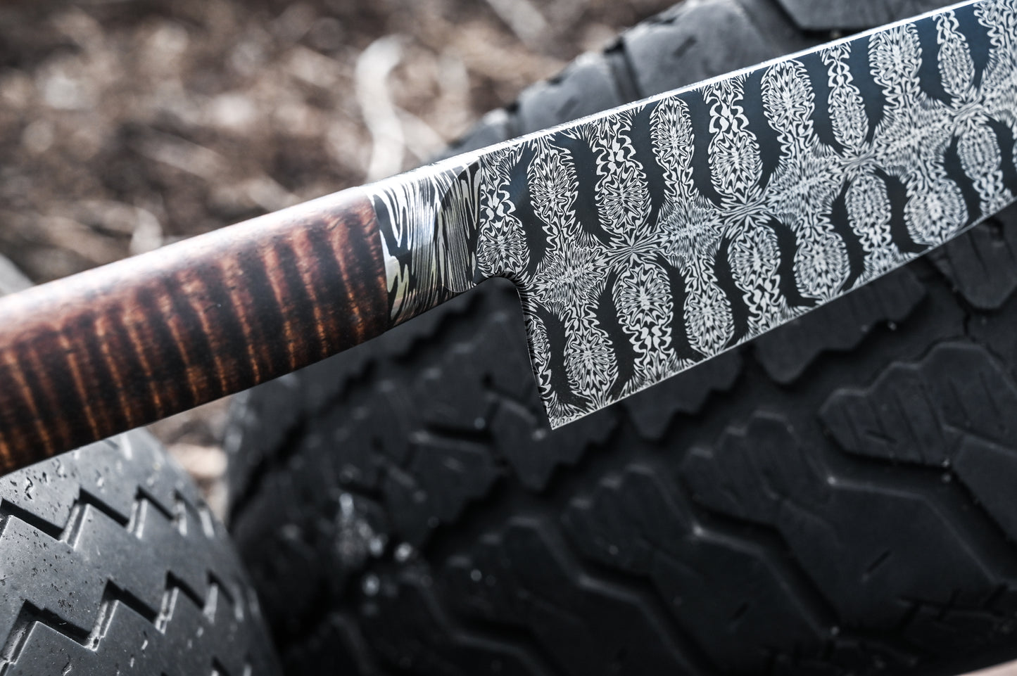 Mosaic Damascus 6" Chef