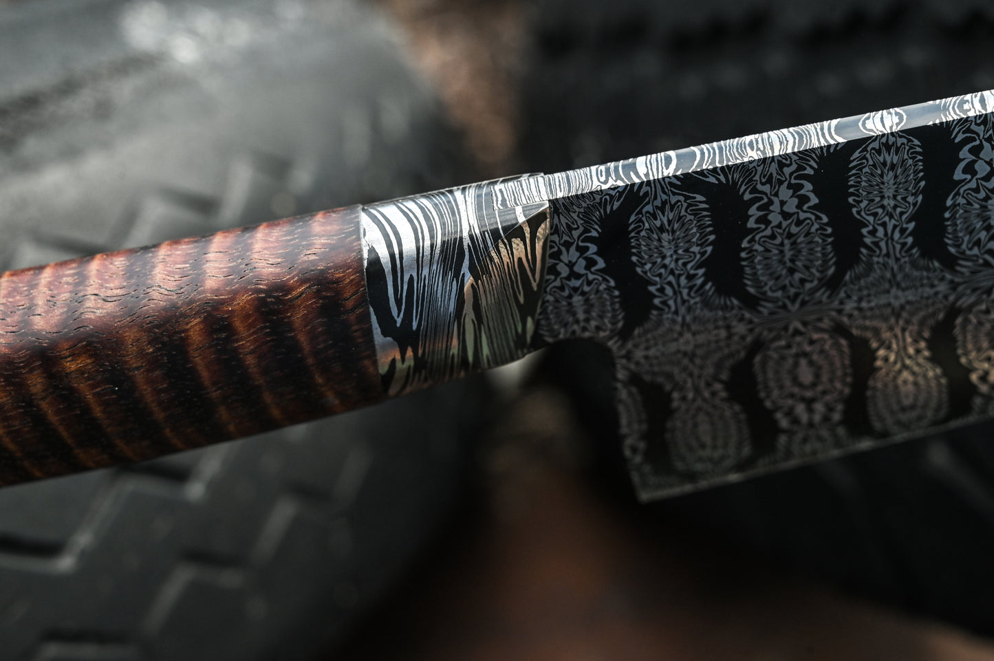 Mosaic Damascus 6" Chef