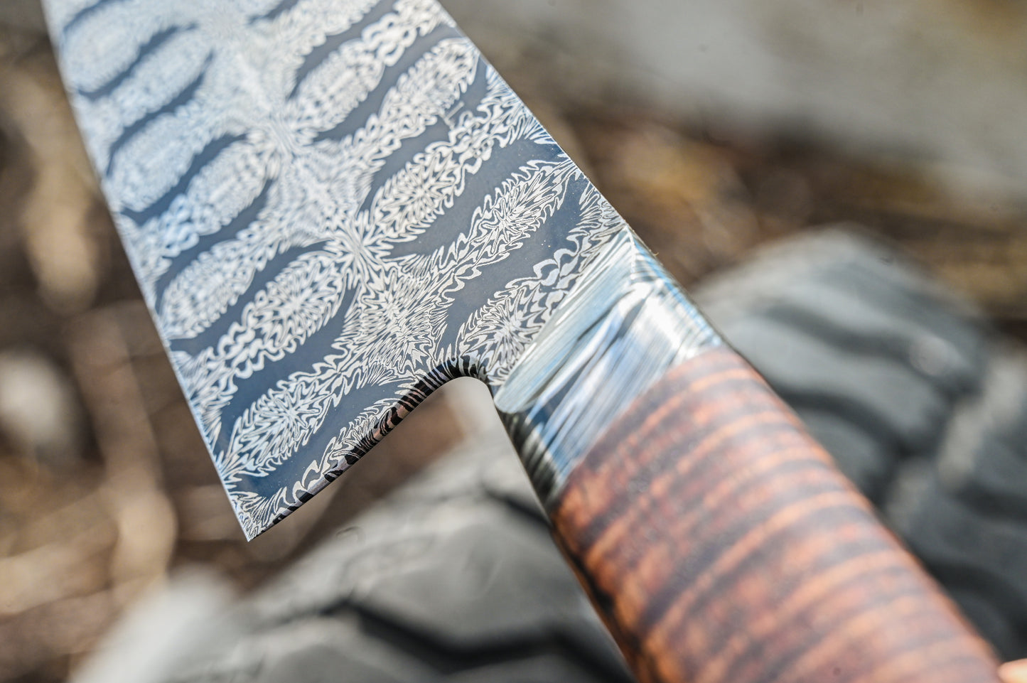 Mosaic Damascus 6" Chef